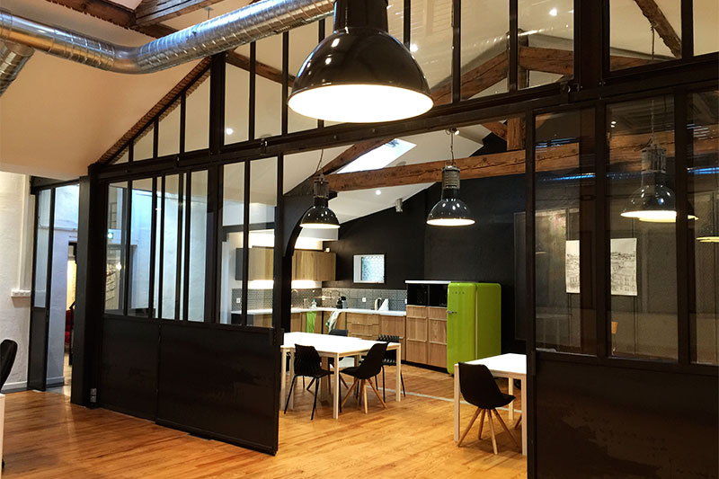 Livraison de repas dans un coworking