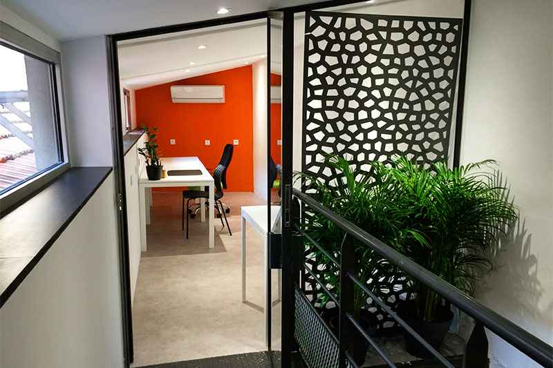 Bureau du coworking Harrycow