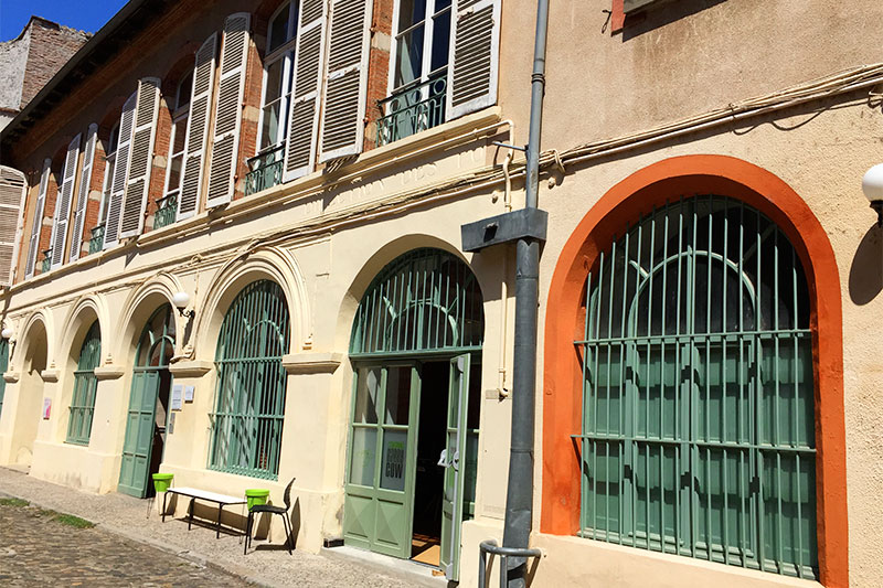 Vue extérieure du coworking Harrycow